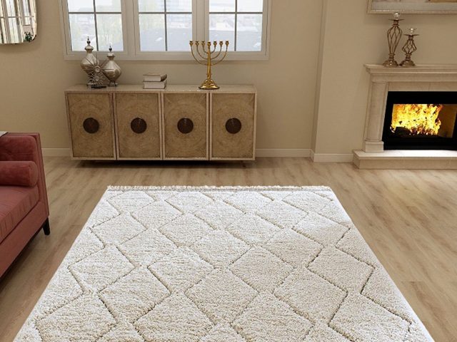Beni Ourain Rug with Vintage Moroccan Style – photo 9