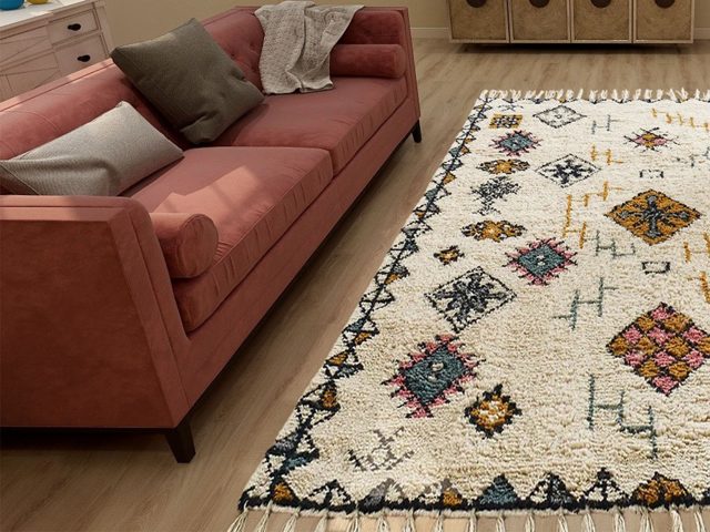 Custom Multicolored Moroccan Rug – photo 2