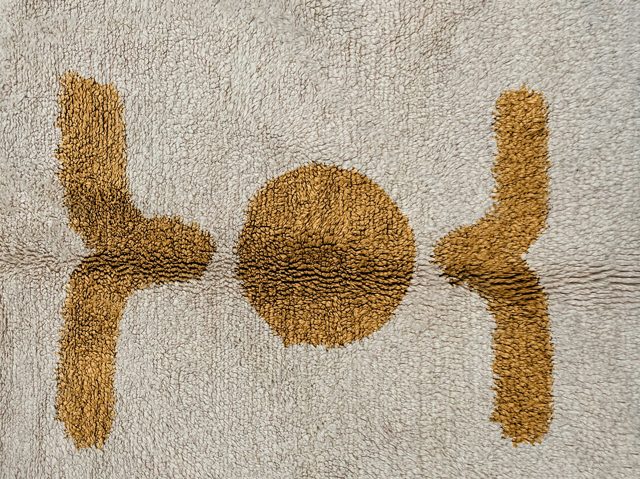 Moroccan Beni Ourain Rug with Unique Design – photo 9